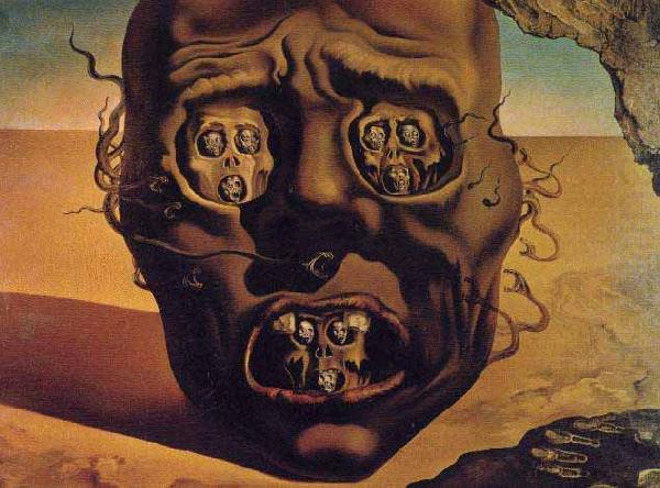 The Face of War, salvadore dali